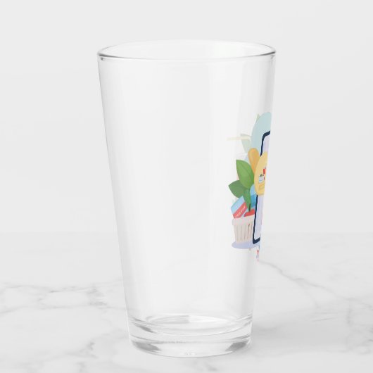 Behalt oder gestalten Sie Ihr eigenes :-) Glas (Rechts)