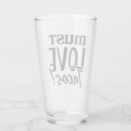 Behalt oder gestalten Sie Ihr eigenes :-) Glas (Rückseite)