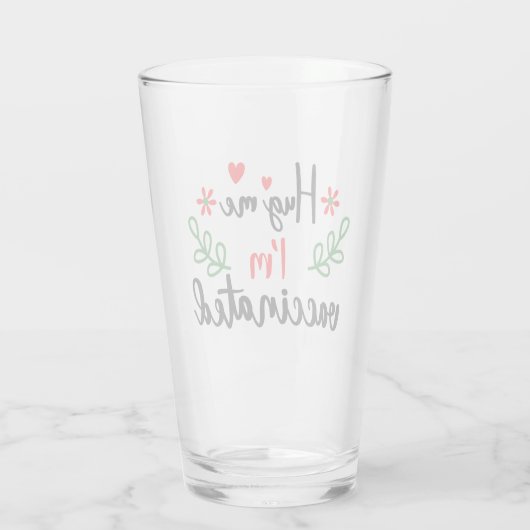 Behalt oder gestalten Sie Ihr eigenes :-) Glas (Rückseite)