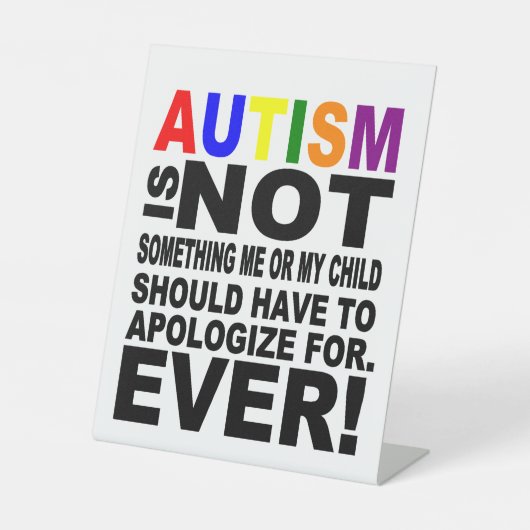 Behalt oder gestalten Sie Ihr eigenes : Podest-Zei Sockelschild (Vorderseite)