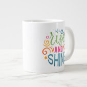 Behalt oder gestalten Sie Ihre eigene gigantische Jumbo-Tasse (Vorderseite Rechts)