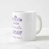 Behalt oder gestalten Sie Ihre eigene gigantische  Jumbo-Tasse (Vorderseite Rechts)