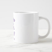 Behalt oder gestalten Sie Ihre eigene gigantische  Jumbo-Tasse (Rechts)
