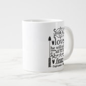 Behalt oder gestalten Sie Ihre eigene gigantische Jumbo-Tasse (Vorderseite Rechts)