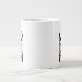Behalt oder gestalten Sie Ihre eigene gigantische Jumbo-Tasse (Vorderseite)