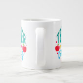 Behalt oder gestalten Sie Ihre eigene gigantische Jumbo-Tasse (Rückseite)