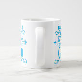 Behalt oder gestalten Sie Ihre eigene gigantische  Jumbo-Tasse (Rückseite)
