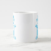 Behalt oder gestalten Sie Ihre eigene gigantische  Jumbo-Tasse (Vorderseite)