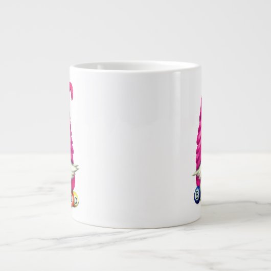 Behalt oder gestalten Sie Ihre eigene Jumbo-Tasse (Vorderseite)