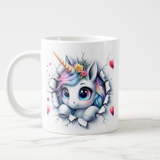 Behalt oder gestalten Sie Ihre eigene Jumbo-Tasse (Links)