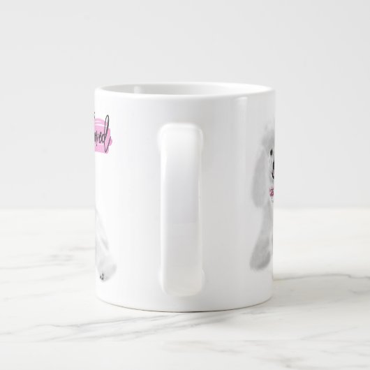 Behalt oder gestalten Sie Ihre eigene Jumbo-Tasse (Rückseite)