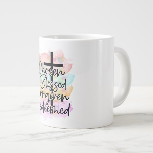 Behalt oder gestalten Sie Ihre eigene Jumbo-Tasse (Vorderseite Rechts)