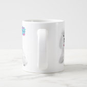 Behalt oder gestalten Sie Ihre eigene Jumbo-Tasse (Rückseite)