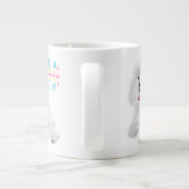 Behalt oder gestalten Sie Ihre eigene Jumbo-Tasse (Rückseite)