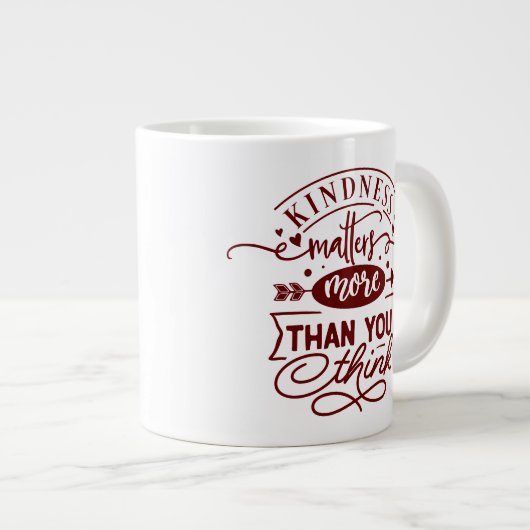 Behalt oder gestalten Sie Ihre eigene Jumbo-Tasse (Vorderseite Rechts)