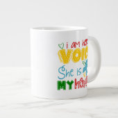 Behalt oder gestalten Sie Ihre eigene Jumbo-Tasse (Vorderseite Rechts)