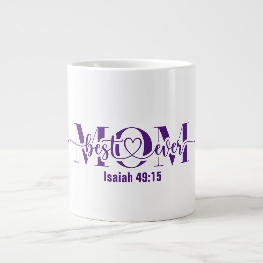 Behalt oder gestalten Sie Ihre eigene Jumbo-Tasse (Vorderseite)