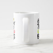 Behalt oder gestalten Sie Ihre eigene Jumbo-Tasse (Rückseite)