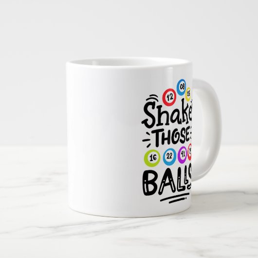 Behalt oder gestalten Sie Ihre eigene Jumbo-Tasse (Vorderseite Rechts)