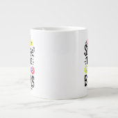 Behalt oder gestalten Sie Ihre eigene Jumbo-Tasse (Vorderseite)