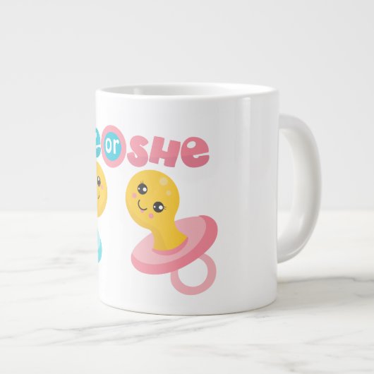 Behalt oder gestalten Sie Ihre eigene Jumbo-Tasse (Vorderseite Rechts)