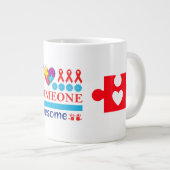 Behalt oder gestalten Sie Ihre eigene Jumbo-Tasse (Vorderseite Rechts)