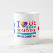 Behalt oder gestalten Sie Ihre eigene Jumbo-Tasse (Vorderseite)