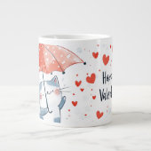 Behalt oder gestalten Sie Ihre eigene Jumbo-Tasse (Vorderseite)