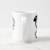 Behalt oder gestalten Sie Ihre eigene Jumbo-Tasse (Rückseite)