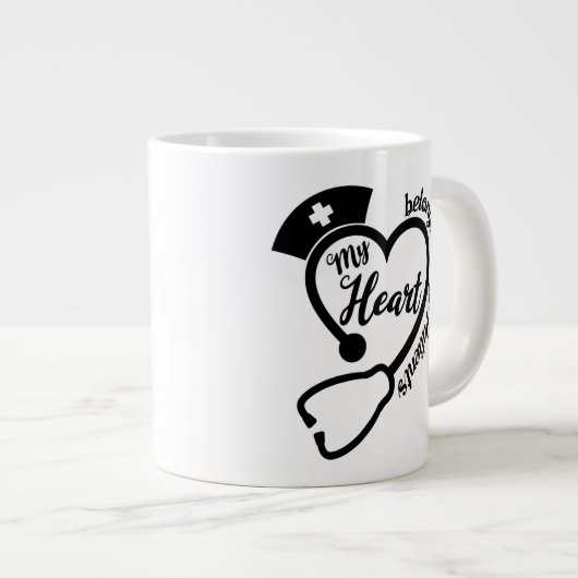 Behalt oder gestalten Sie Ihre eigene Jumbo-Tasse (Vorderseite Rechts)