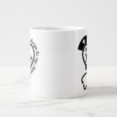 Behalt oder gestalten Sie Ihre eigene Jumbo-Tasse (Vorderseite)