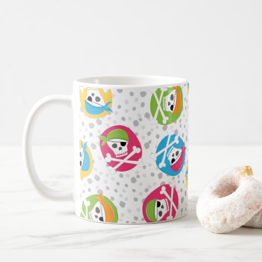 Behalt oder gestalten Sie Ihre eigene - Klassische Kaffeetasse (Mit Donut)