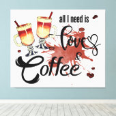 Behalt oder gestalten Sie Ihre eigene Leinwand (Insitu (Holzboden))