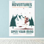 Behalt oder gestalten Sie Ihre eigene Leinwand (Insitu (Holzboden))