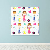 Behalt oder gestalten Sie Ihre eigene Leinwand (Insitu (Holzboden))