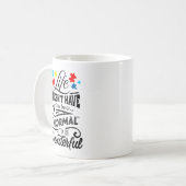 Behalt oder gestalten Sie Ihre eigene - Morphing-T Kaffeetasse (Vorderseite Links)