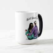 Behalt oder gestalten Sie Ihre eigene - Morphing-T Verwandlungstasse (VorderseiteRechts)