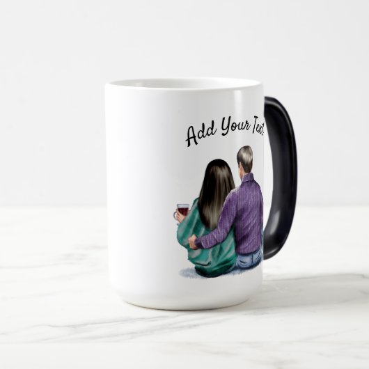 Behalt oder gestalten Sie Ihre eigene - Morphing-T Verwandlungstasse (VorderseiteRechts)