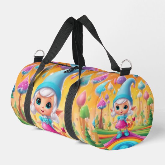 Behalt oder gestalten Sie Ihre eigene Mülltüte Duffle Bag (Linke Seite)