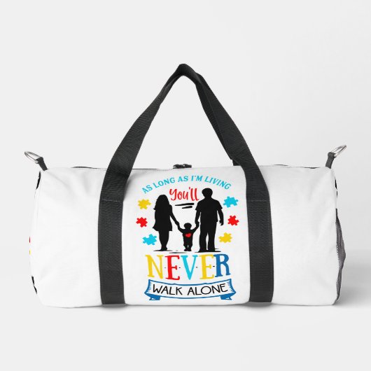 Behalt oder gestalten Sie Ihre eigene Mülltüte Duffle Bag (Vorderseite)