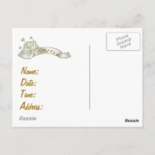 Behalt oder gestalten Sie Ihre eigene Postkarte (Rückseite)