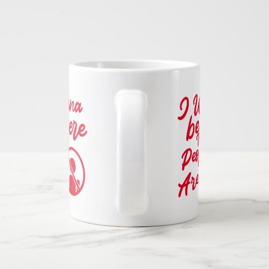 Behalt oder gestalten Sie Ihre eigene - Tasse Ries (Rückseite)