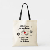 Behalt oder gestalten Sie Ihre eigene - Tote Bag Tragetasche (Rückseite)