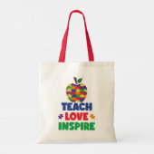 Behalt oder gestalten Sie Ihre eigene - Tote Bag Tragetasche (Rückseite)