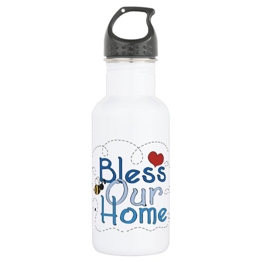 Behalt oder gestalten Sie Ihre eigene - Wasserflas Edelstahlflasche (Vorderseite)