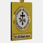 Behalt oder gestalten Sie Ihre eigenen Banner-Ornament Gold (Rechts)