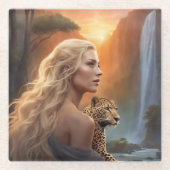 Behalt oder gestalten Sie Ihre eigenen Glasuntersetzer (Vorderseite)