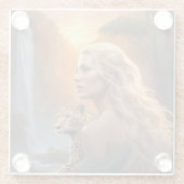 Behalt oder gestalten Sie Ihre eigenen Glasuntersetzer (Rückseite)