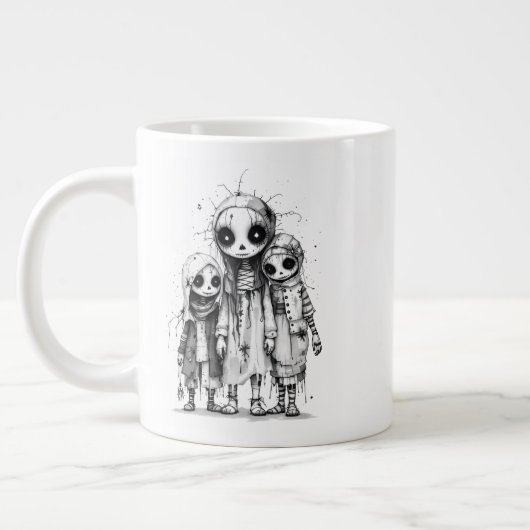 Behalt oder gestalten Sie Ihre eigenen Jumbo-Tasse (Links)