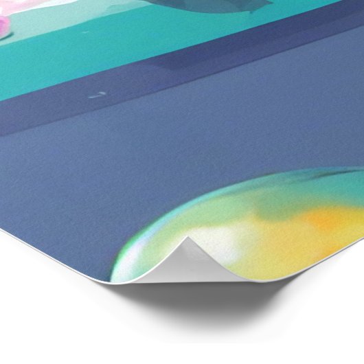 Behalt oder gestalten Sie Ihre eigenen Poster (Ecke)